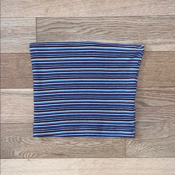 Brandy Melville Tops - Brandy Melville Jenny Striped Tube Top